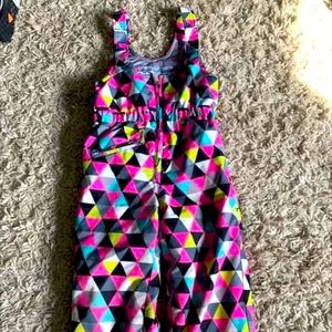 Obermeyer brand little girl snow pants
